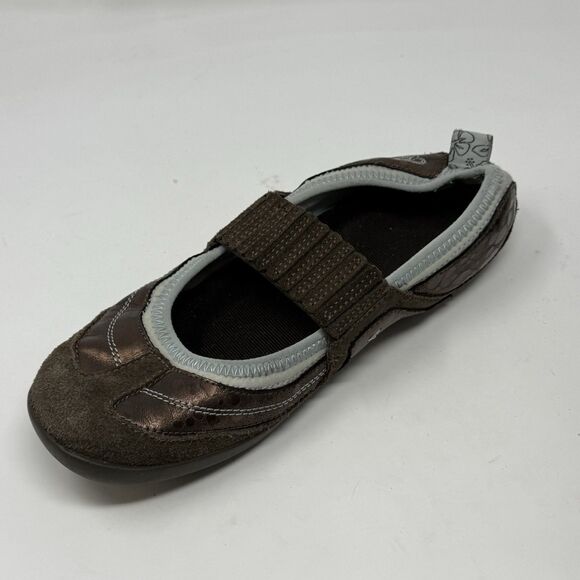 Cushe Mia Remy Mary Janes Shoes Womens 9 Brown Metallic Bronze Slip Ons Flats - Picture 8 of 15